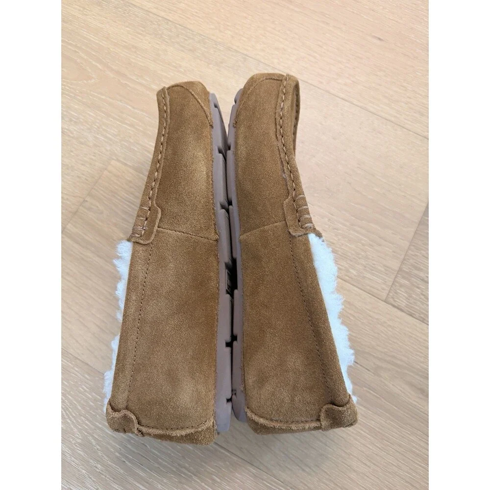 Koolaburra by UGG Men Tipton Slip On Loafer Slippers Chestnut Suede Size 10
